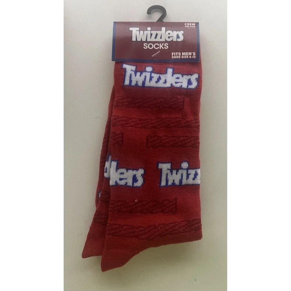 4 Pairs Novelty Socks Brand New‎ Pringles Twizzlers Ritz Heinz